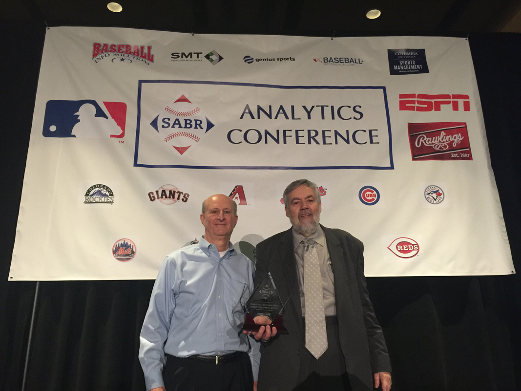 Bill James honored with inaugural SABR Analytics Conference Lifetime