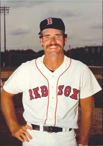 Wade Boggs in the original Tampa Bay Devil Rays uniform