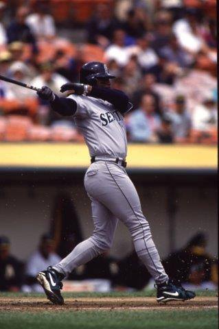 Griffey back with a swing in his step