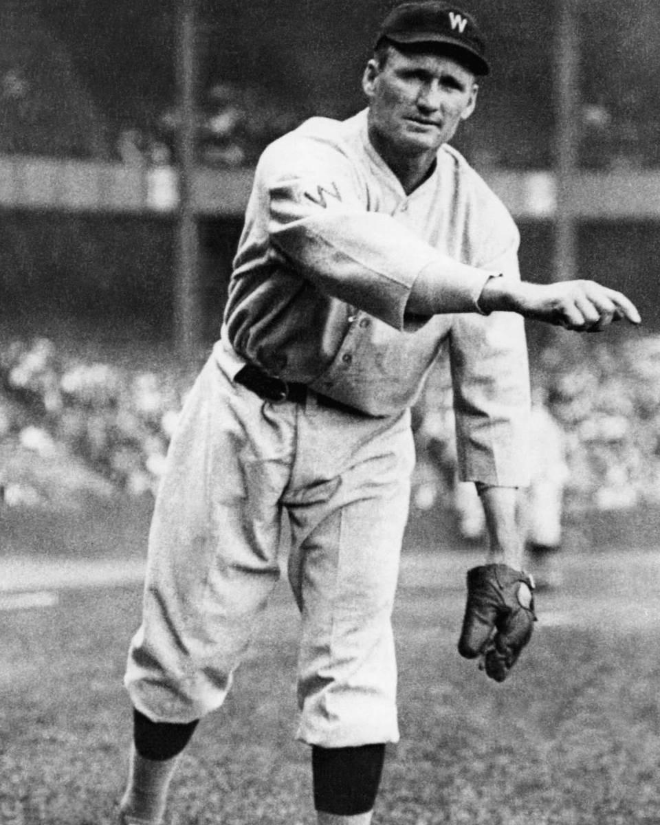 1920s Vintage Baseball - Washington baseball player ca. 1927 Stock