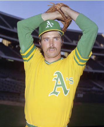 KEN HOLTZMAN 1970's A's Style (Unsigned) Baseball Jersey -Brand