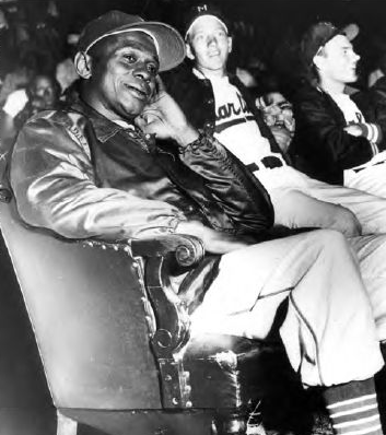 Pitcher Satchel Paige of the Miami Marlins Old Photo