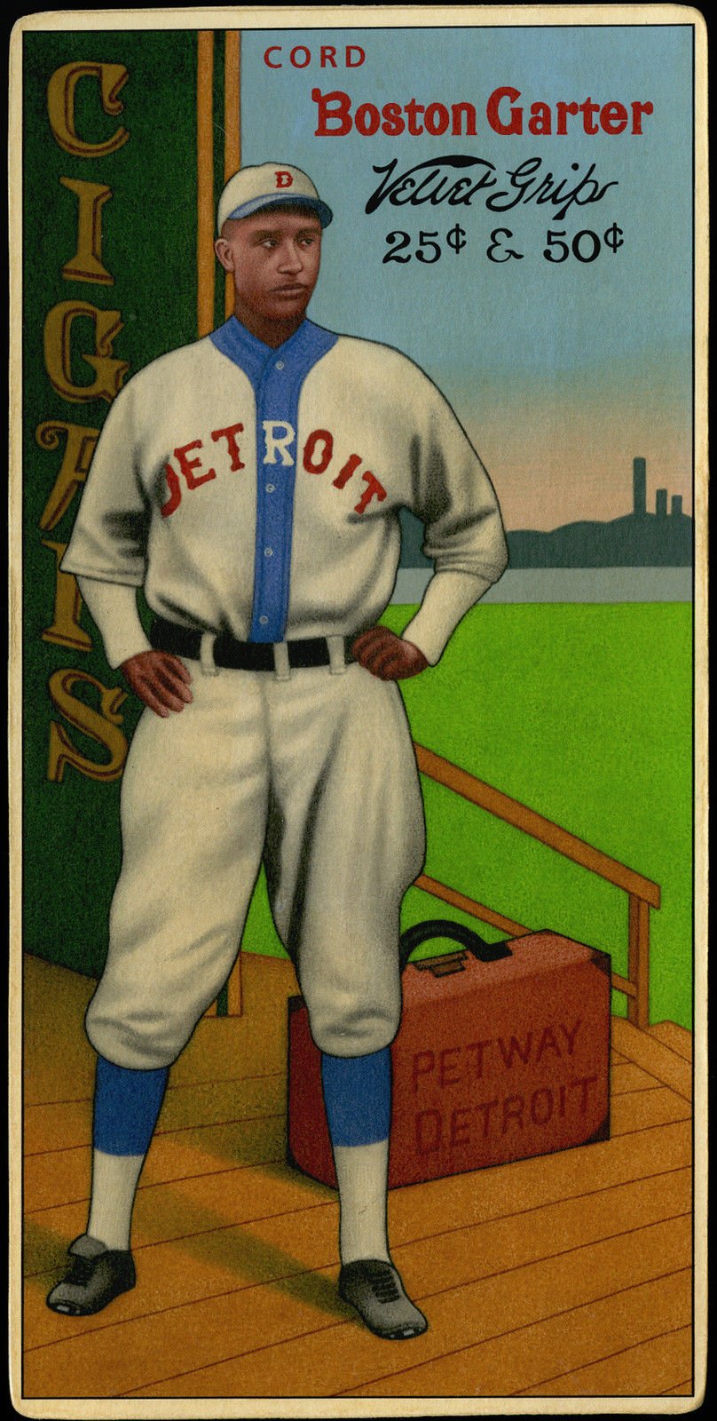 Love those Detroit Stars Uniforms: Bruce Petway – Helmar Sports Cards and  Baseball History