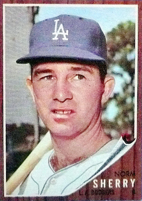 Norm Sherry, whose tip to Dodgers teammate Sandy Koufax helped the future  Hall of Fame pitcher, has died.