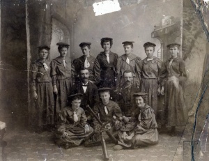 Thief River Falls Ladies Baseball Team Champions of Northern Minnesota, 1893 Thief River Falls Ladies Baseball Team Champions of Northern Minnesota, 1893