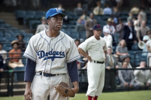 Chadwick Boseman as Jackie Robinson Chadwick Boseman as Jackie Robinson