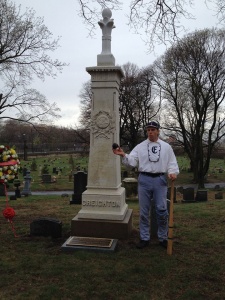 Jim Creighton grave marker monument restored Jim Creighton grave marker monument restored