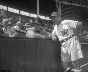Fred Haney and Branch Rickey Fred Haney and Branch Rickey