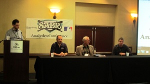 SABR Analytics Conference: Changing Face of Baseball Data panel SABR Analytics Conference: Changing Face of Baseball Data panel
