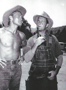 Chuck Connors and Don Drysdale Chuck Connors and Don Drysdale