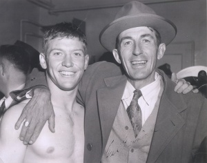 Mickey Mantle and Tom Greenwade Mickey Mantle and Tom Greenwade