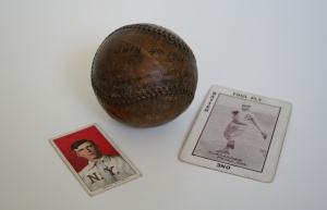 Baseball purchased by Eric Marshall White Baseball purchased by Eric Marshall White
