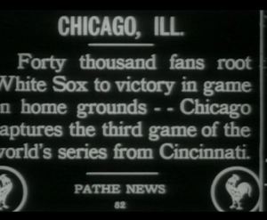 British Pathe newsreel of 1919 World Series British Pathe newsreel of 1919 World Series