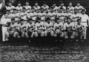 1945 Boston Braves team photo 1945 Boston Braves team photo