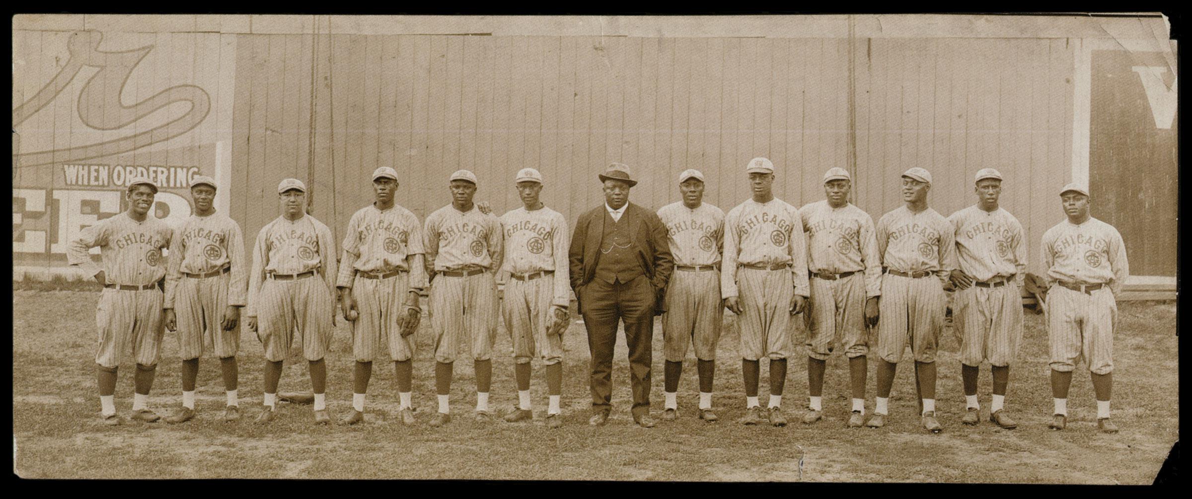 1916 Chicago American Giants Society for American