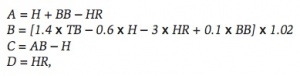 Yates: Basic Runs equation