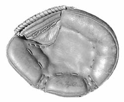 Pillow-pocket mitt, 1950s