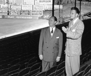 Earl Mann and Billy Graham Earl Mann and Billy Graham