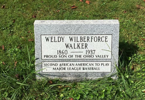 Weldy Walker grave marker effort