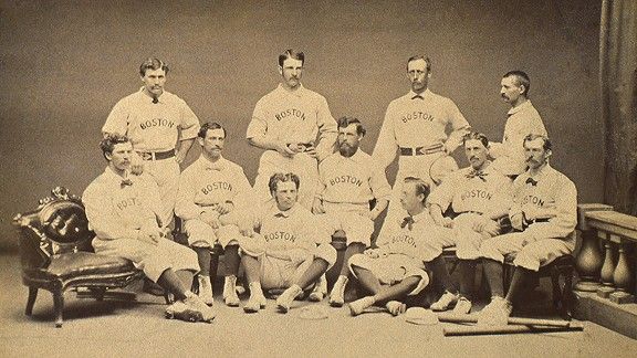 April 6, 1871: Boston Red Stockings take the field for the first