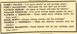 1917 Boston Globe quotes