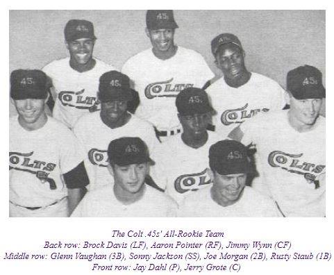 September 27, 1963: Houston Colt .45s start a lineup of all