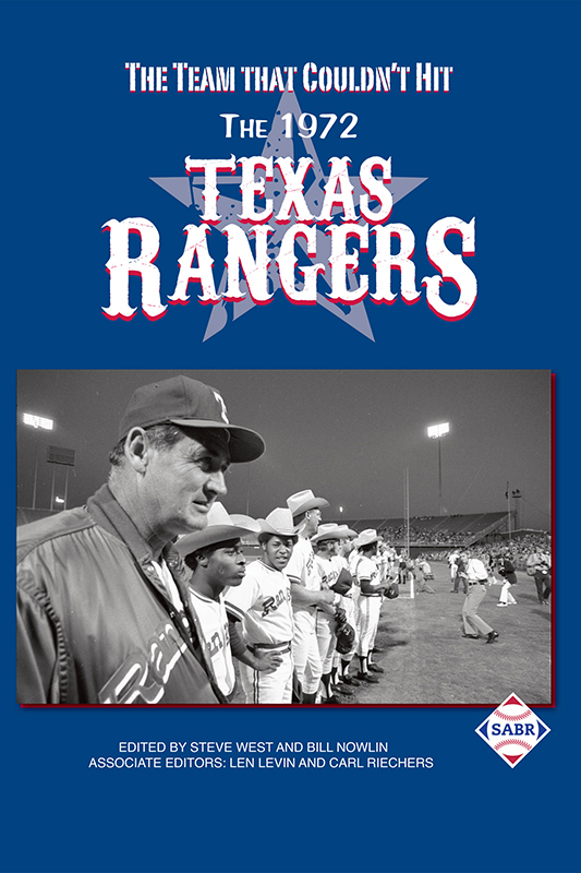 1972 Texas Rangers Official Program. From the inaugural season