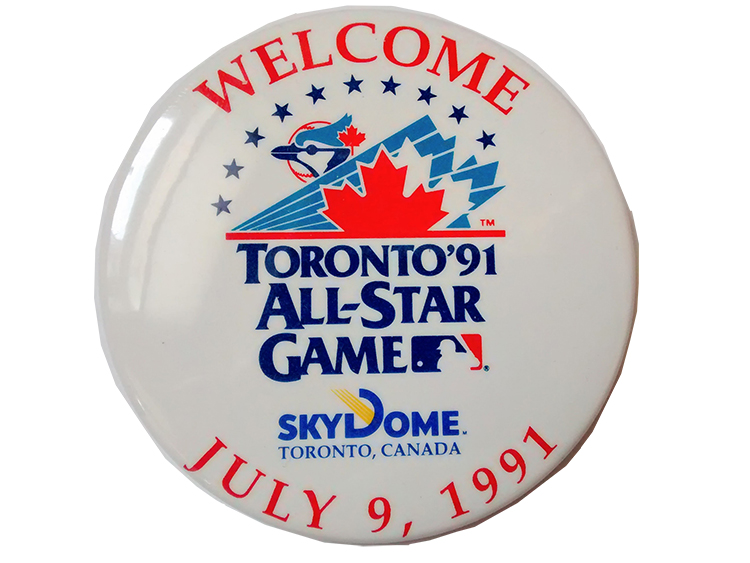 1991 All-Star Game button