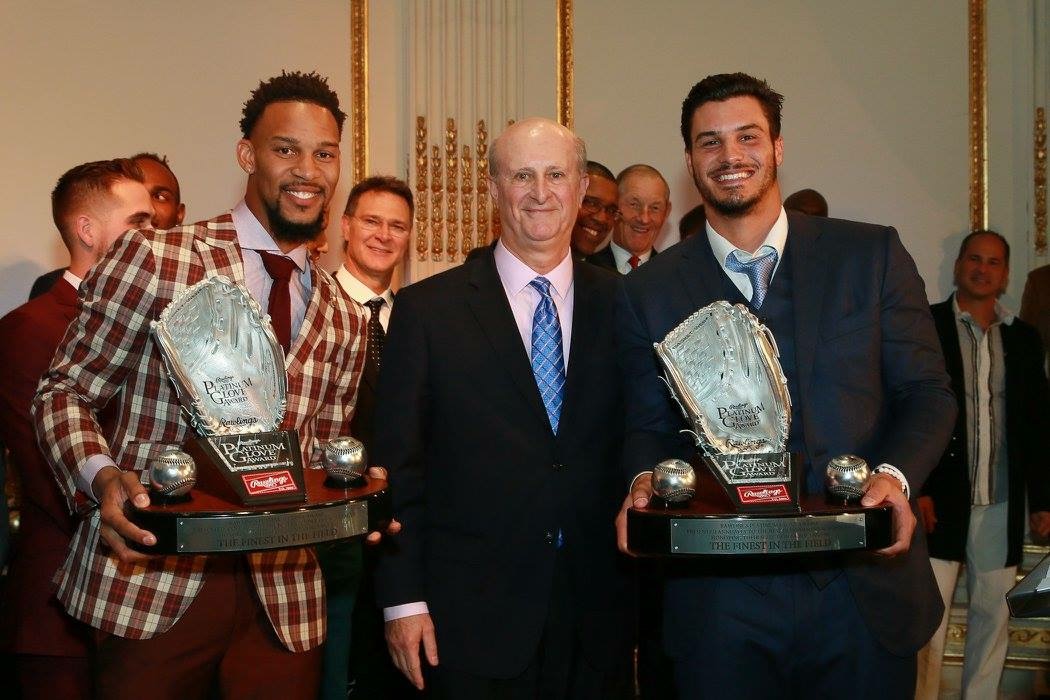 Arenado, Buxton win 2017 Rawlings Platinum Glove Awards, presented by