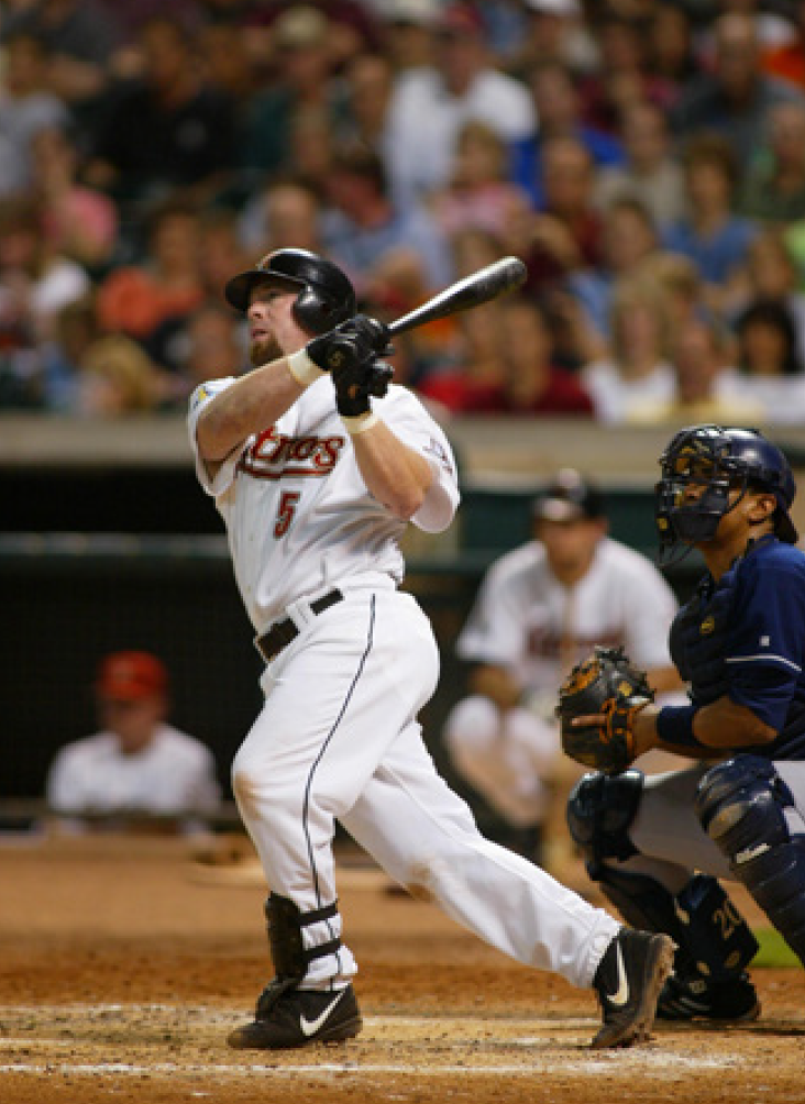 Jeff Bagwell's batting stance was a thing of wonder 