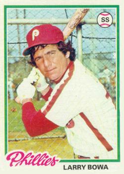 Larry Bowa Philadelphia Phillies ORIGINAL card That 