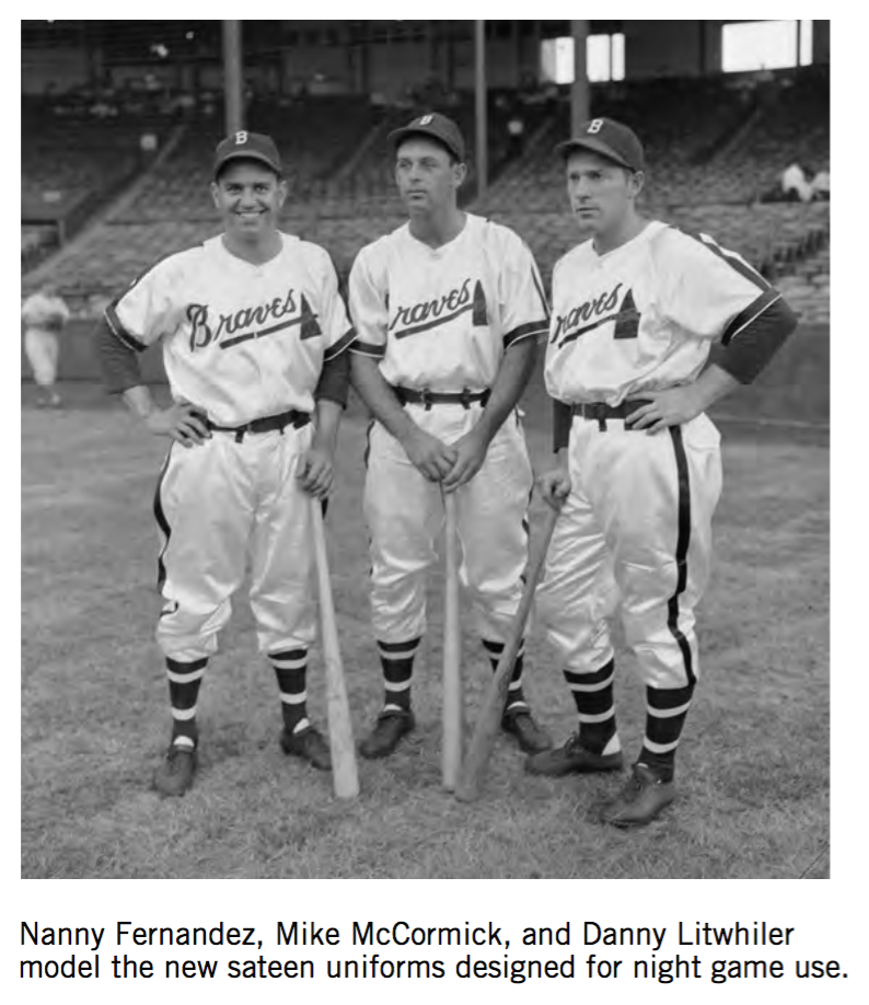 Baseball by BSmile on X: Today In 1946: The Boston #Braves debut