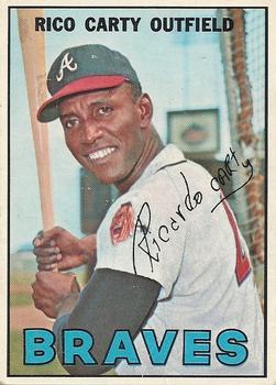 Rico Carty of the Atlanta Braves started 1970 MLB All Star game as a write  in vote from the fans!