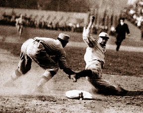 The Skimmers on X: The Georgia Peach Ty Cobb gives us a close up view of  his split hands grip.  / X