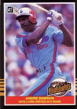 Andre Dawson Montreal Expos 1981 Home Baseball Throwback 