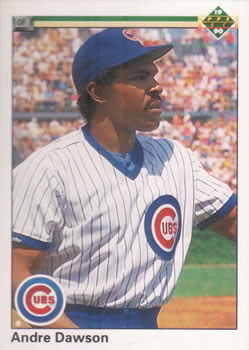 1989 Score #2 Andre Dawson VG Chicago Cubs - Under the Radar Sports