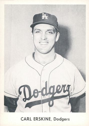 Carl Erskine Hand Signed Autographed Los Angeles Dodgers Jersey 1955 1959  Champs - Cardboard Legends