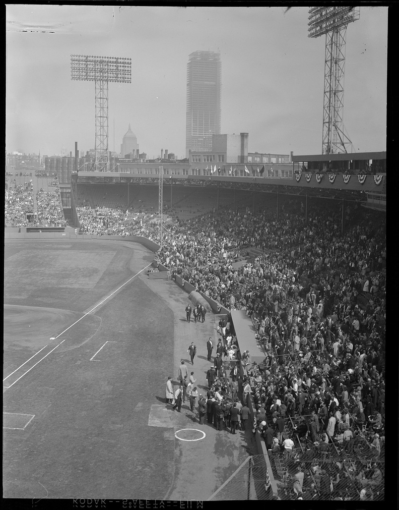 All-Star Game festivities at Fenway Park were living history