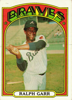 Ralph Garr Playing For The White Sox, 1976 - Baseball - Sticker