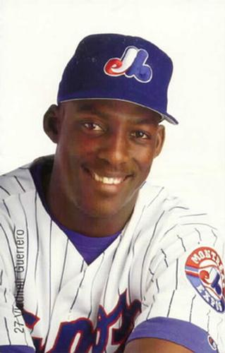 Vladimir Guerrero throws out first pitch on Expos Day in Nationals