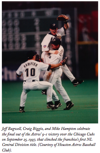 Big Days in Astros History - Sept. 25, 1997 - Astros clinch 1997