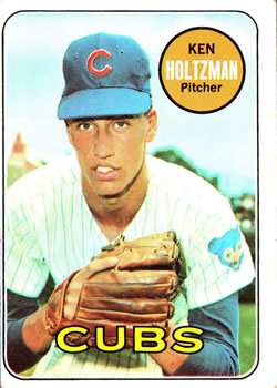 KEN HOLTZMAN Chicago Cubs 1978 Majestic Cooperstown Throwback