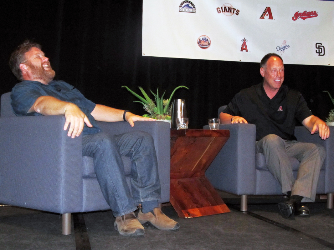 Mike Ferrin and Luis Gonzalez