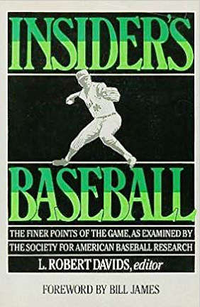 Insider's Baseball book cover