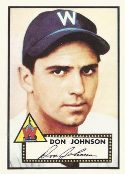 Autographed DON JOHNSON 1950 WS Champs Official Major League