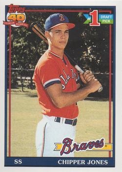 Young Chipper Jones began his baseball career on the fields of Pierson