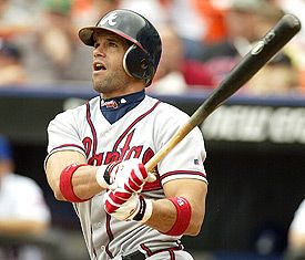 Javy Lopez (former Brave catcher)  Atlanta braves, Atlanta braves  baseball, Braves