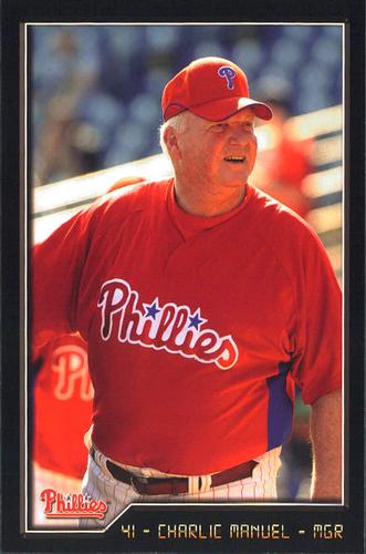 Charlie Manuel, who managed Phillies to World Series title, makes