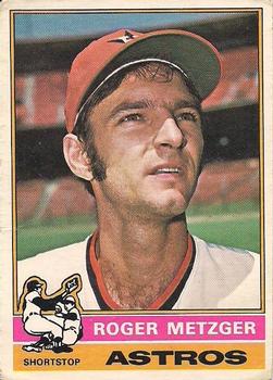 1972 Topps #217 Roger Metzger VG Houston Astros - Under the Radar Sports