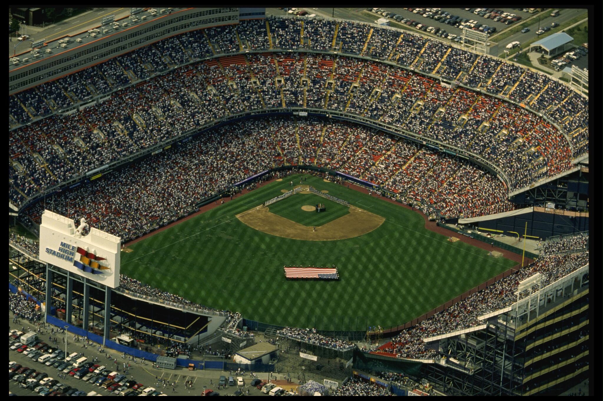 Andres Galarraga of the Colorado Rockies during the 1993 All-Star